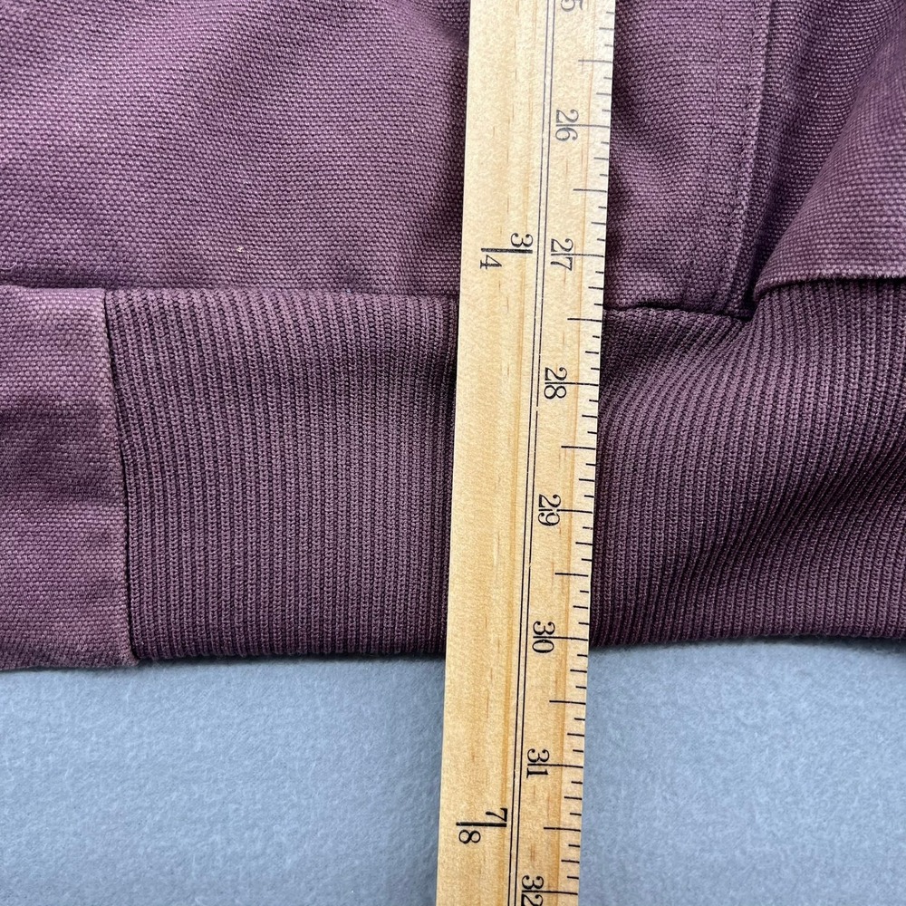 Carhartt WJ130 DPM Sandstone Hooded Jacket Plum Nationwide Womens XXL 20 - Picture 8 of 15